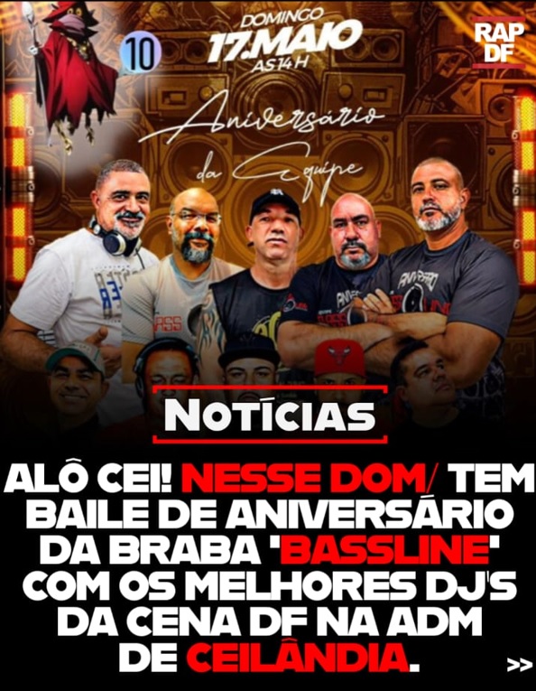 ANIVERSÁRIO DA EQUIPE BASSLINE