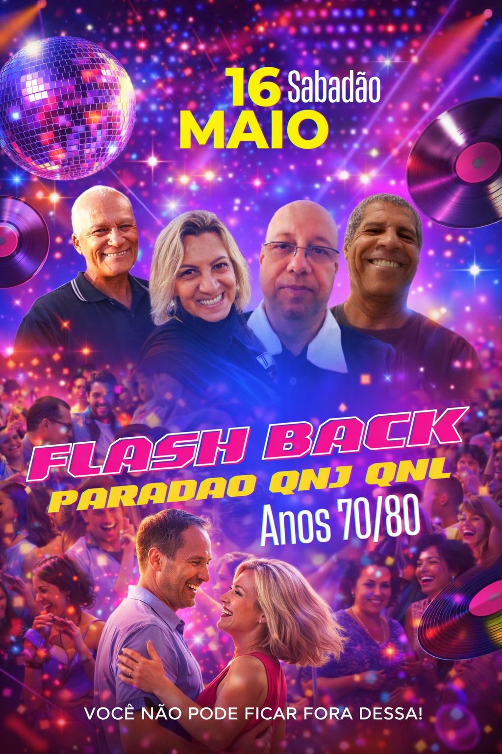 Flyer Secundário de TRIBUTO AO PARADÃO