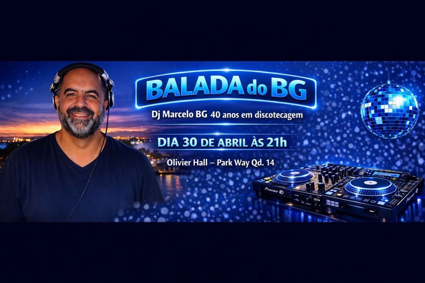 Flyer Secundário de BALADA DO BG
